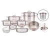 سرویس قابلمه استیل ۱۹ پارچه عرشیا مدل SS360-3278
